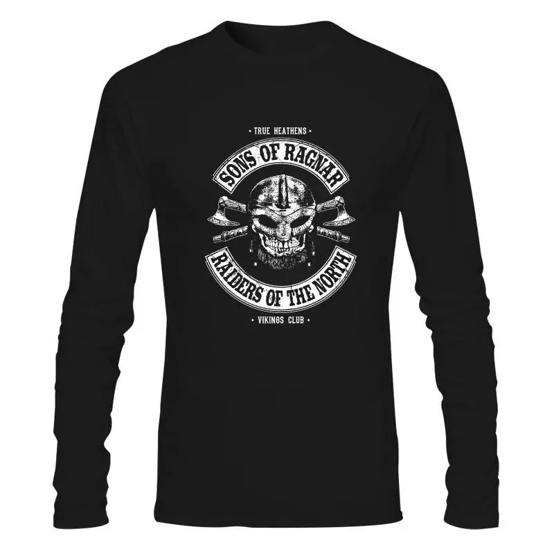 

Мужская одежда, новинка, сыновья Рагнара-популярная телесерия Vikings, со слоганом комедии, Мужская забавная футболка, Мужская футболка