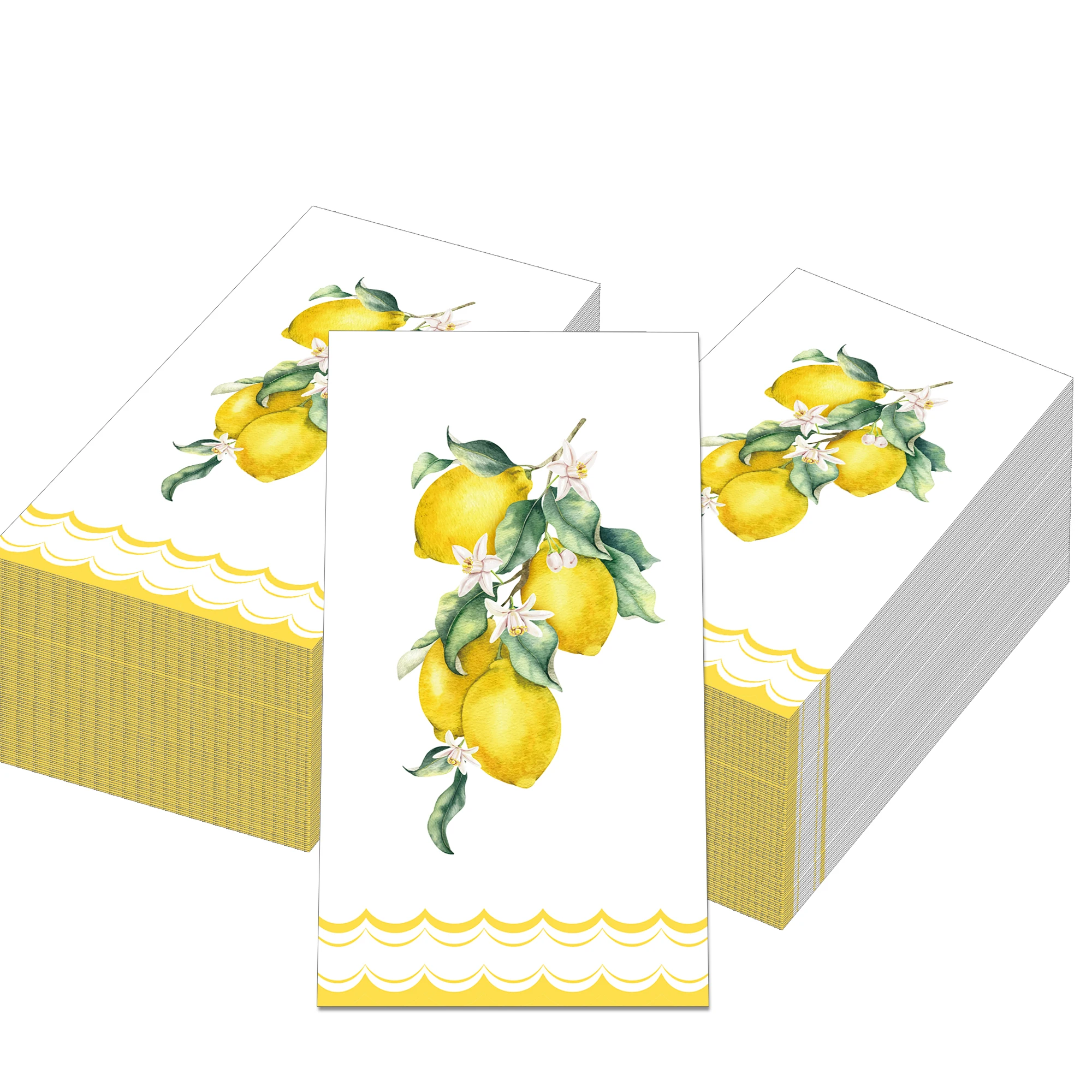 

Бумажные салфетки Blue and White Porcelain Lemon 20/40 шт