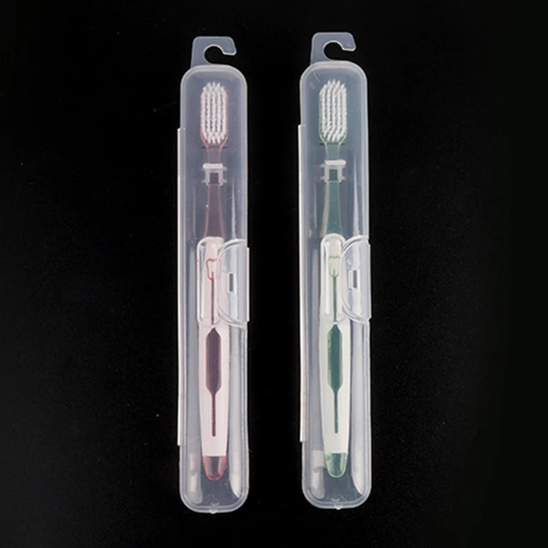 1pc Travel Portable Toothbrush Holder Transparent Storage Box Case Practical Container Organizer Bathroom Tools | Дом и сад