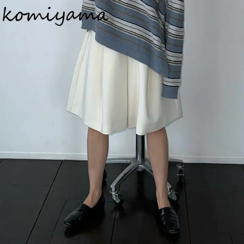 Женские свободные шорты до колен повседневные короткие штаны в японском стиле