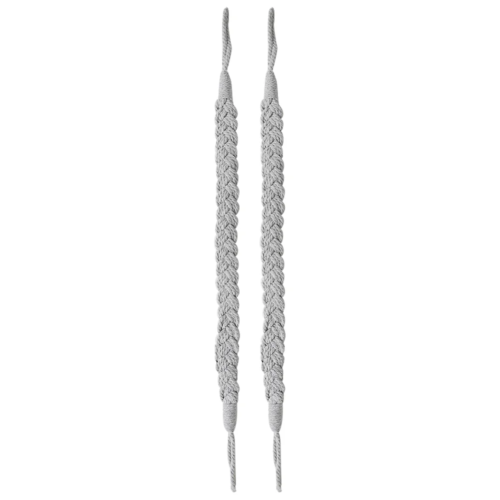 

2pcs Woven Design Premium Reusable Creative Multi-use Curtain Pulls Curtain Accessories for Home