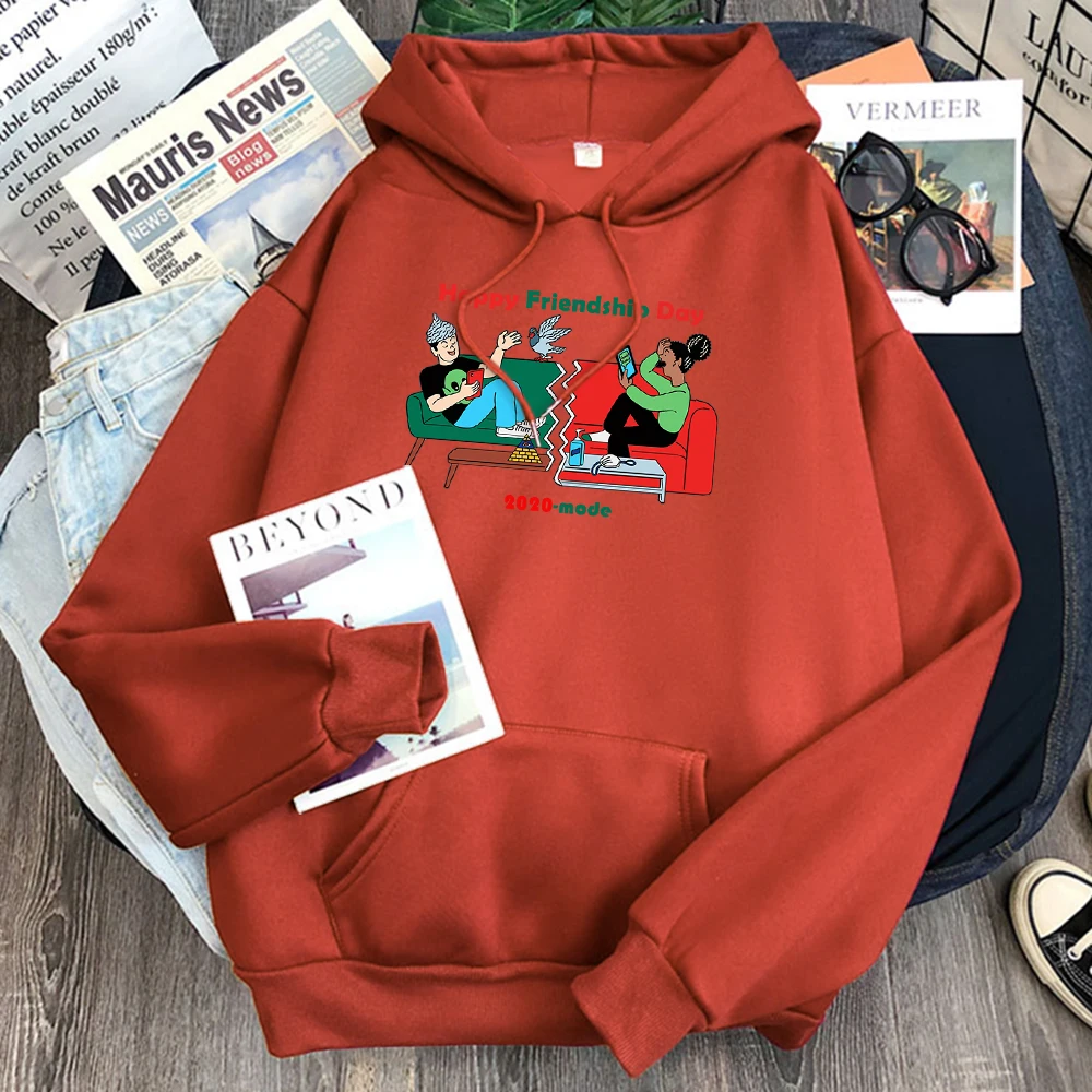 

Модный мужской повседневный свитшот с надписью Happy World дружба 30 июля, мужские уличные спортивные топы с длинным рукавом и веревкой