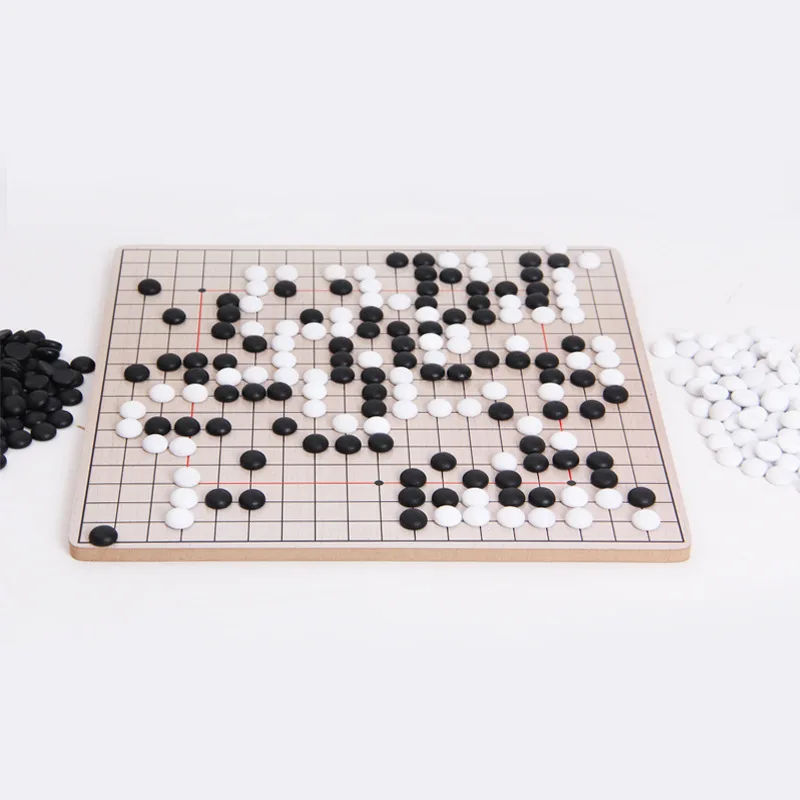 64 черно-белые шахматы аксессуары из цельной древесины Go штуки большой объем