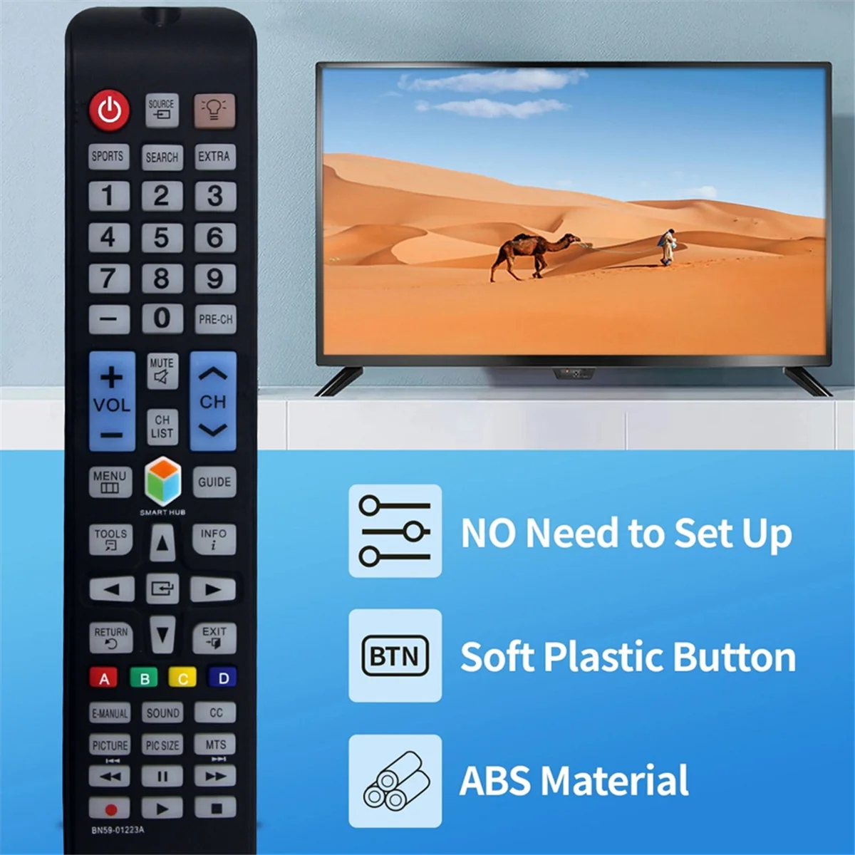 BN59-01223A пульт дистанционного управления для Samsung TV UN32J5500AFXZA UN40J6300AFXZA UN40J5500AFXZA