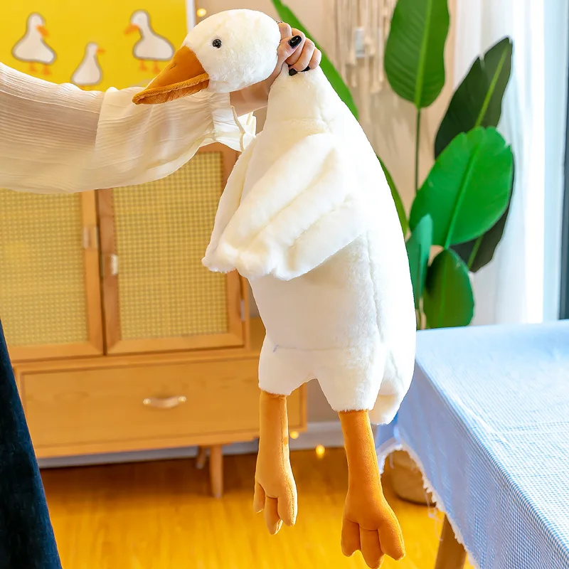 

50cm Big Goose Doll Big White Goose Bed Goose Doll Plush Toy Birthday Gift Girl Plush Toys Pillow Plushie Stuffed Toys Best