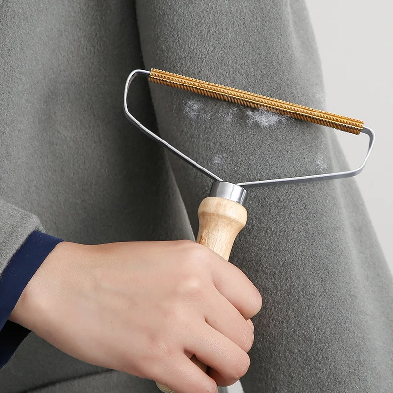 

Portable Lint Remover Manual Hair Removal Brush Carpet Wool Coat Shaving Brush Depilatory Ball Knitting Plush Double-Sided Razor