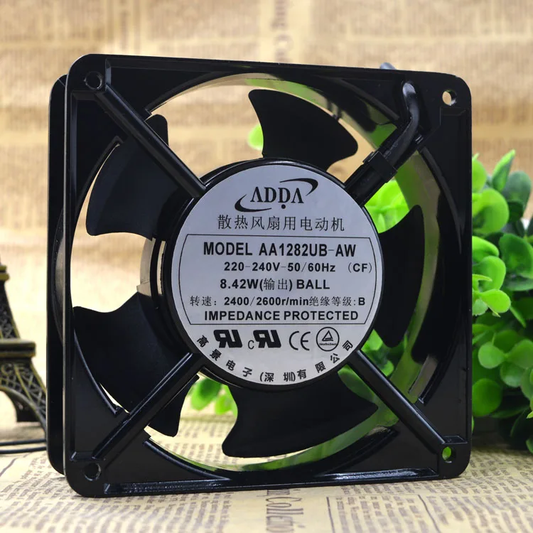 

NEW ORIGINAL ADDA XIEXI FAN AA1282UB-AW 12CM 12038 AC220V COOLING FAN