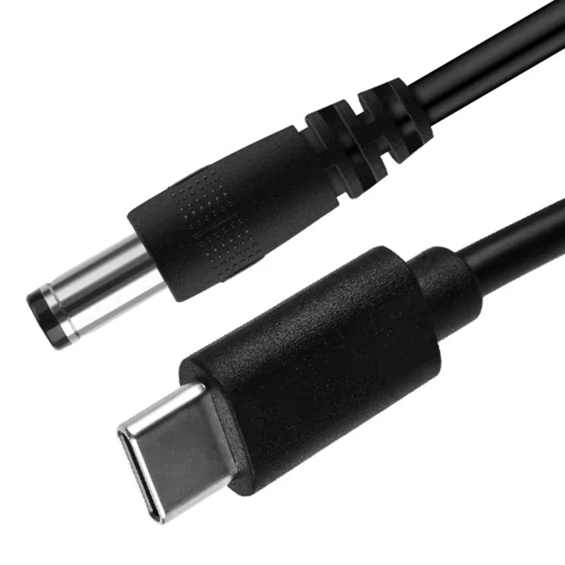 Гибкий зарядный кабель USB типа C до DC5 5x2 1 мм для зарядного кабеля гаджетов