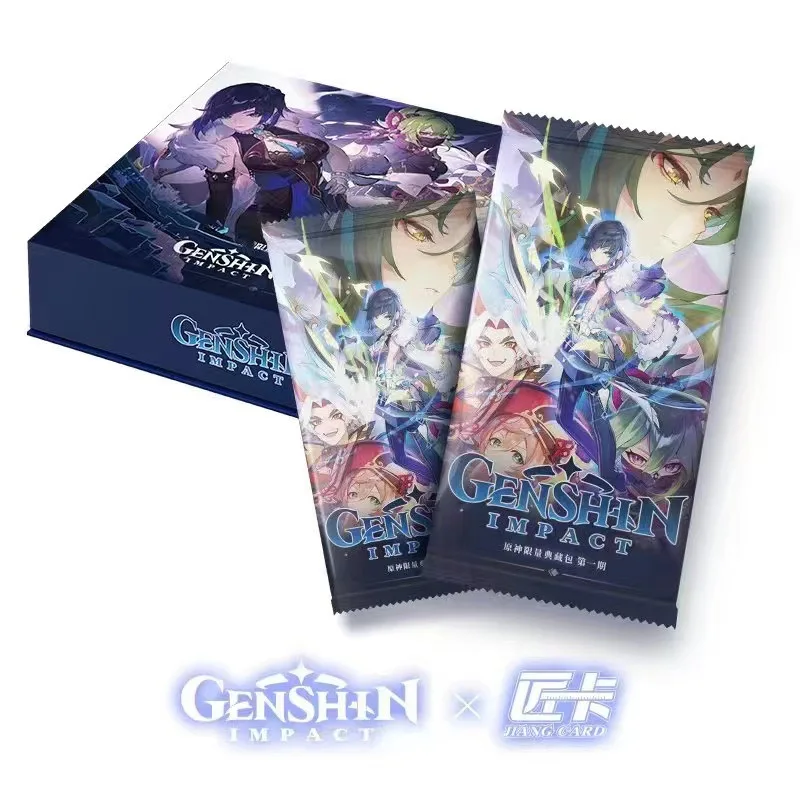 New Genshin Card Limited Collection Rare Genshin Impact Hot Sale Klee Keqing  Card Popular Character Official Poster Gifts
