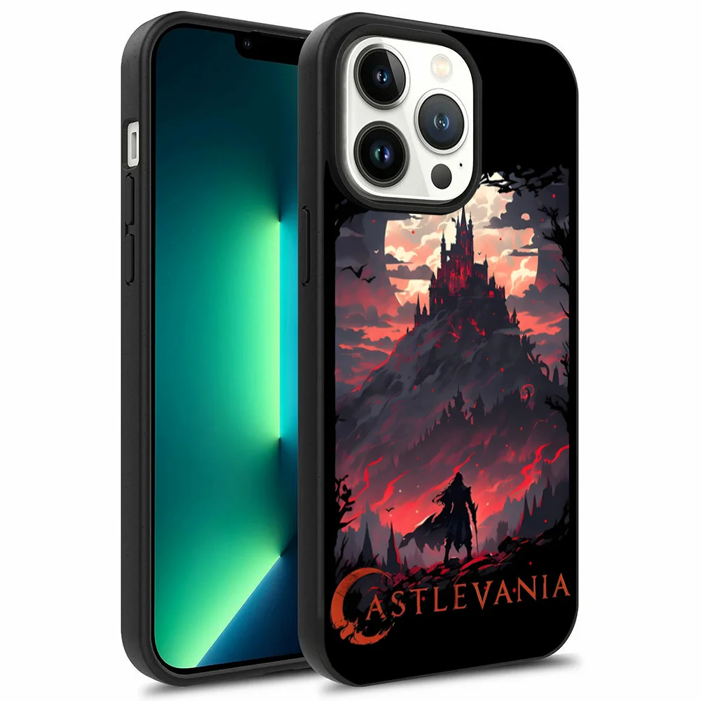 Чехол для телефона Castlevania Game iPhone 15 14 13 12 11 Plus Pro Max Mini Magsafe с магнитной беспроводной