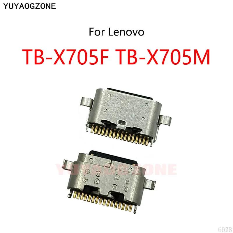 

10 шт./лот для Lenovo Tab P10 X705F TB-X705F ZA44 Type-C 16 Pin USB зарядная док-станция розетка порт разъем