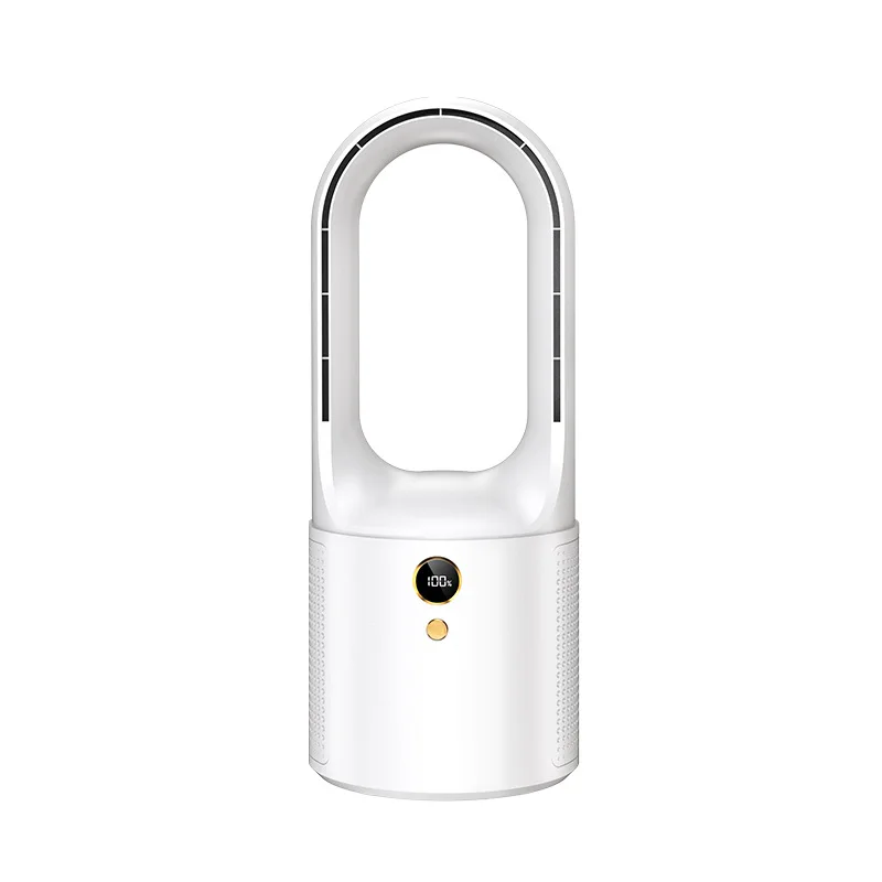 

Беслопастной Настольный вентилятор с USB-зарядкой, портативный беспроводной мини-вентилятор охлаждения, ультратихий светодиодный ночник, бытовое и офисное использование