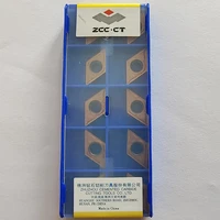 dcmt11t304 ahf yb9320 dcmt11t308 ahf yb9320 zcc ct tools cnc blade carbide inserts original 10pcsbox