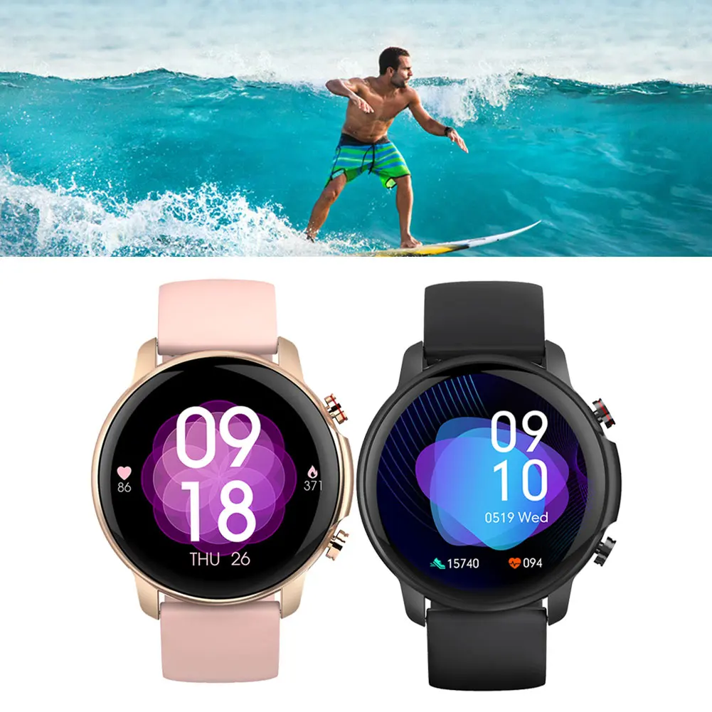 

Kospet Magic-4 Bluetooth Smartwatch 1.32" Color Screen 5ATM Waterproof Sleep Monitor Wrist Watch Fashion Women's Smart Bracelet