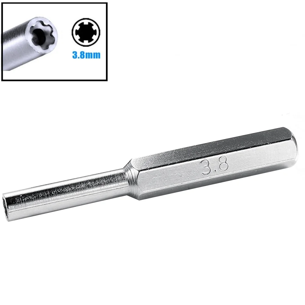 

Brand New Screwdriver Bit Non-slip Silver Stainless Steel Universal 1/2pcs 3.8mm + 4.5mm Ergonomic For Nintendo