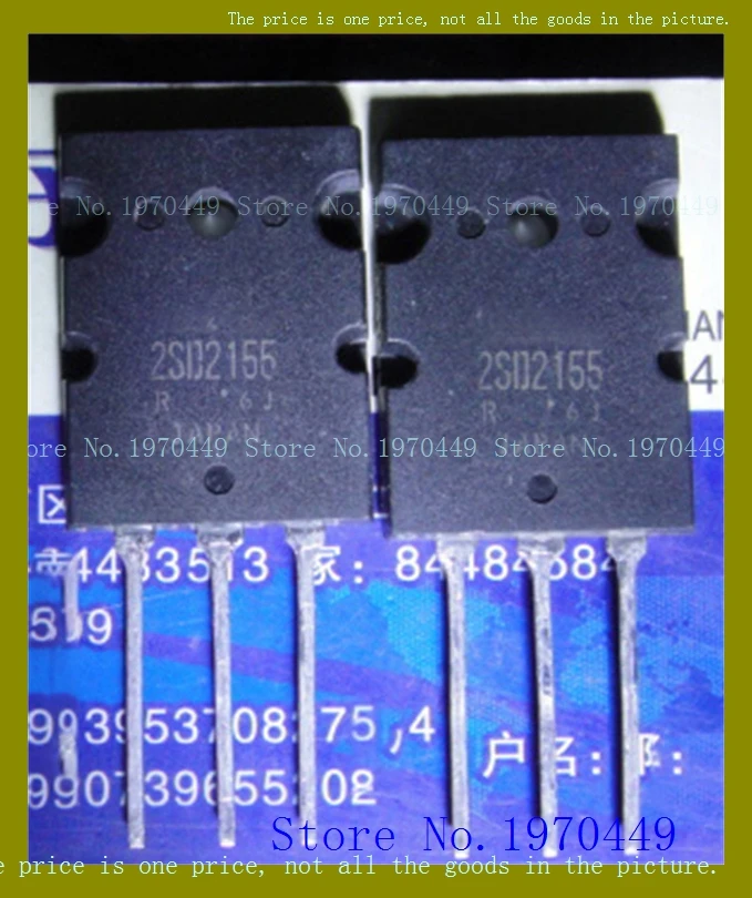 

2 шт./партия = пара 2SD2155 2SB1429 TO-3PL