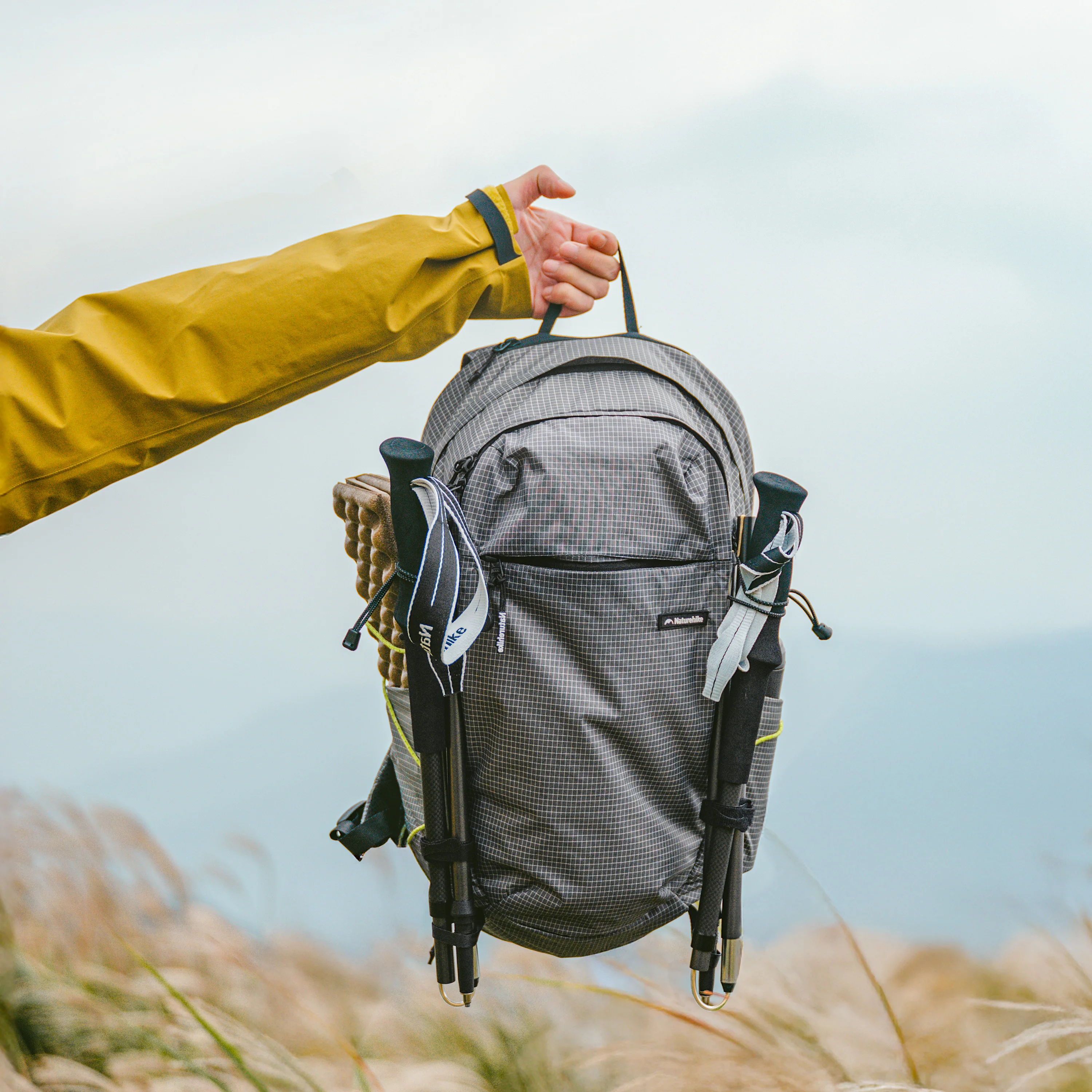 Фото Naturehike Oxygen Повседневный рюкзак Легкий уличный альпинистский треккинг Путешествия Большая вместимость 20л Многофункциональное отделение №3