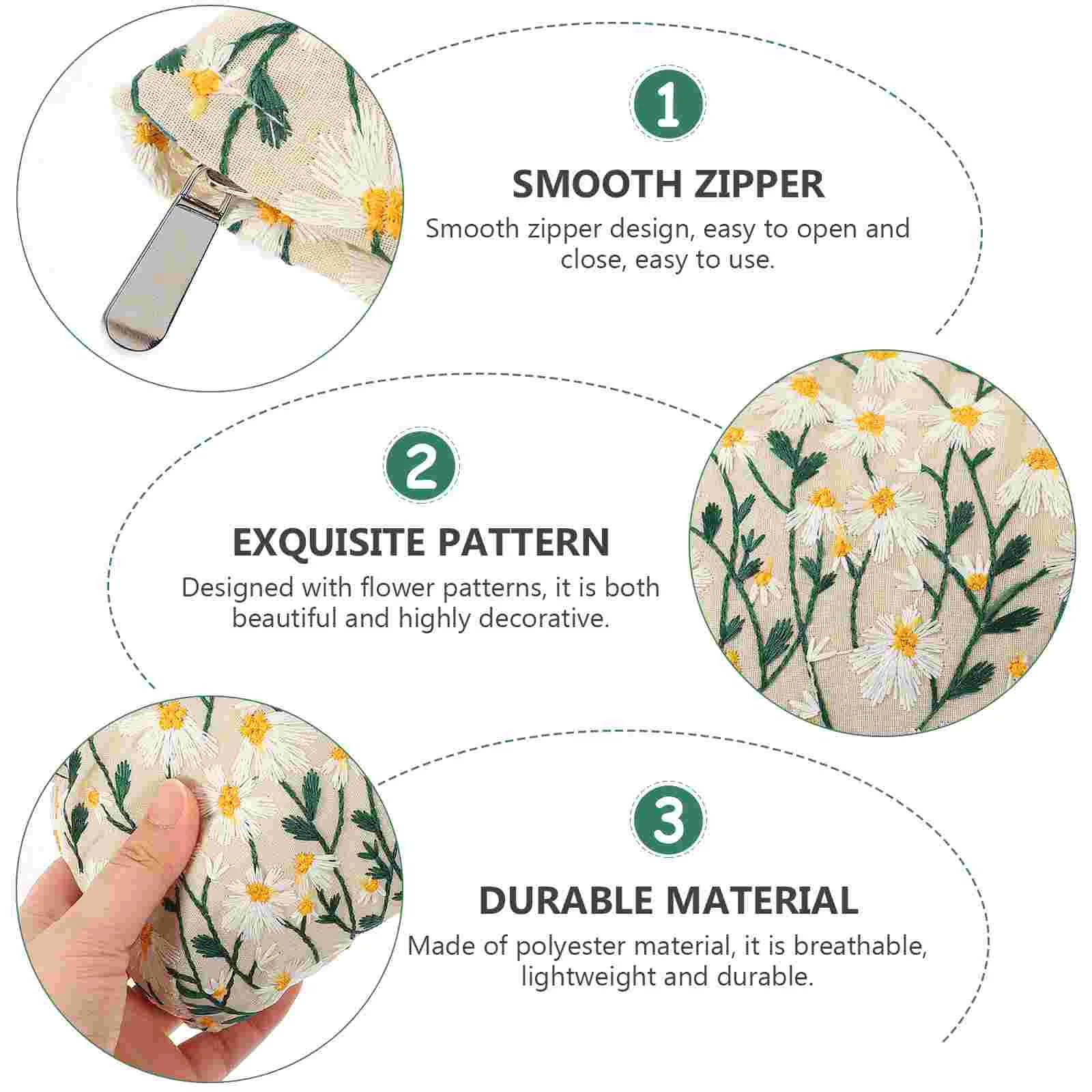 Сумка Daisy органайзер для косметики ручной пенал из полиэстера дорожный макияж