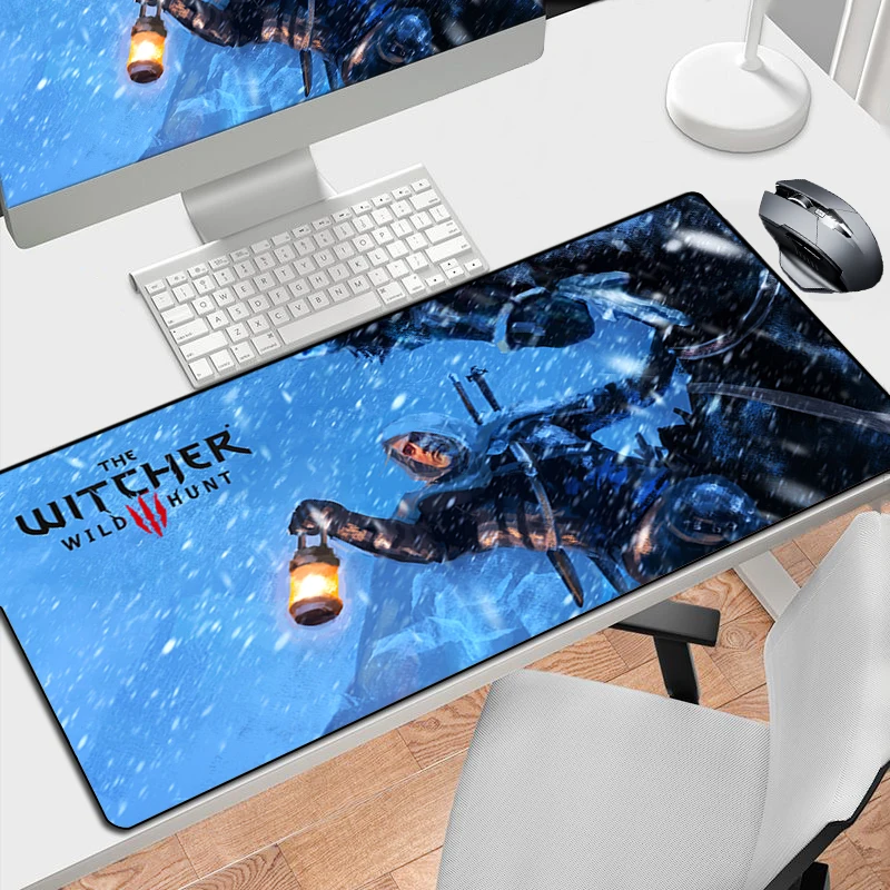 

Wild Hunt Mousepad Witchers Large Mouse Pad Gaming Xxl Desk Mause Gamer Accessories Protector Pads Pc Keyboard Computer Desks