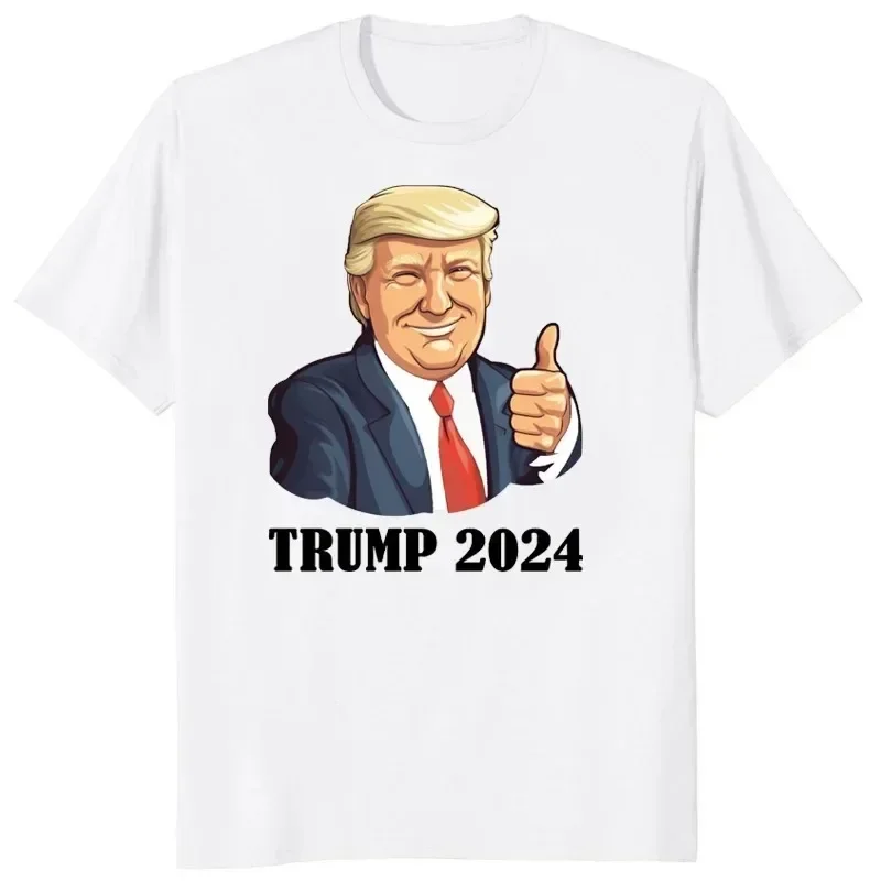 Женская футболка 2024 с короткими рукавами Trump ApparelPal забавная летняя женская