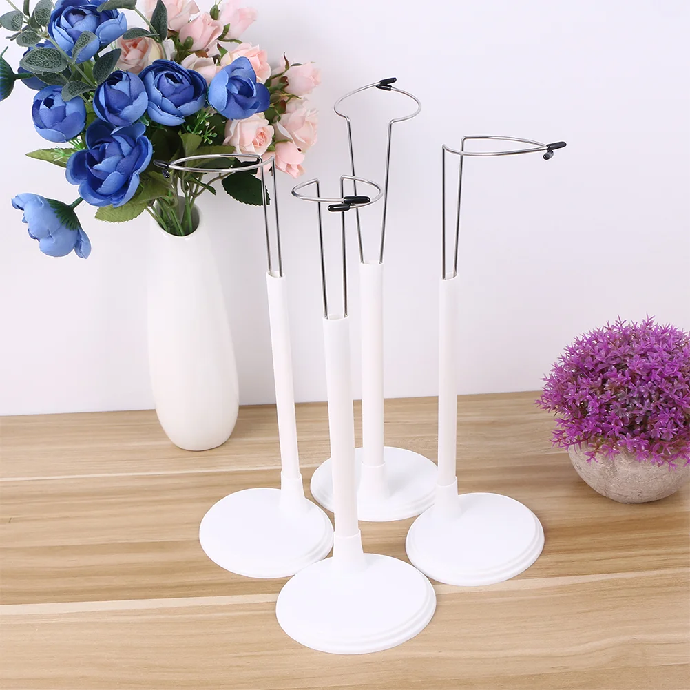 

2pcs Stands Display Holders for Bracket Support Bear Stands for Home Accessories White 28cm* 10cm* 2cm
