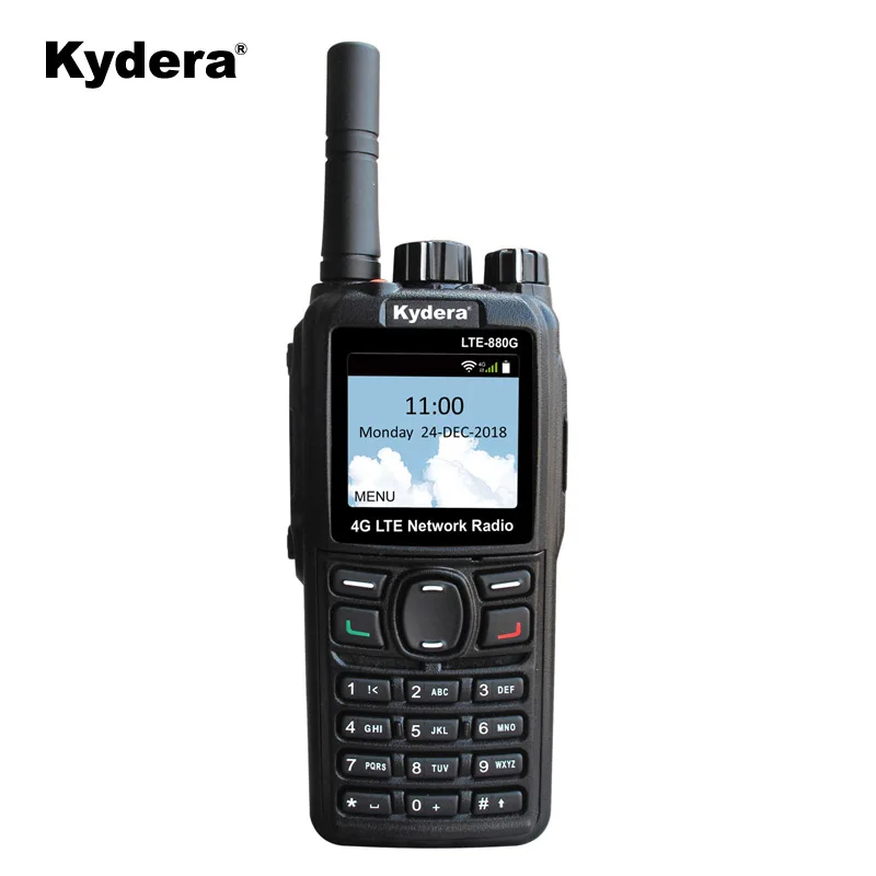 Телефонные звонки KYDERA LTE-880G 4g Android двустороннее радио с SIM-картой Walkie Talkie 50 км
