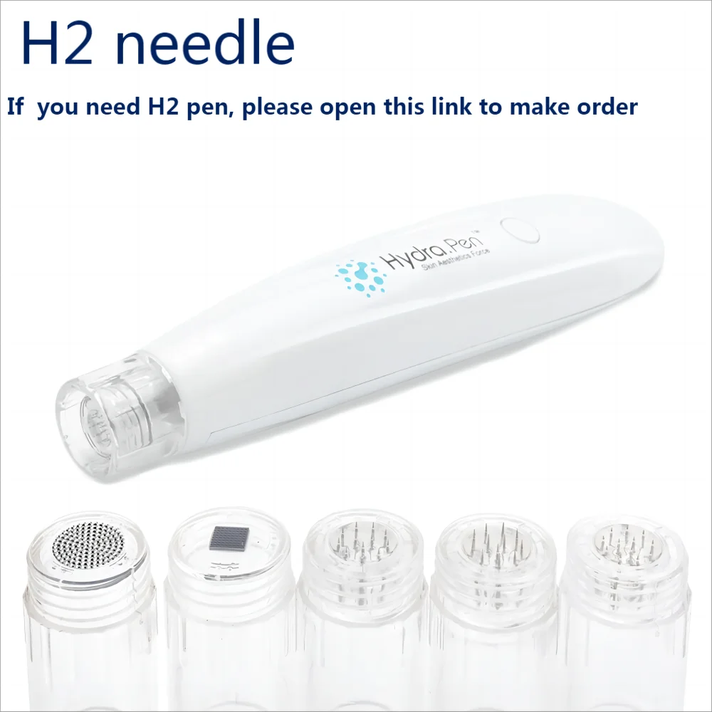 

50Pcs Hydra Pen H2 Needle Cartridges Original Hydrapen Microneedles 12 Pins 0.5mm Nano-HR Replacement Tips MTS Anti Ageing