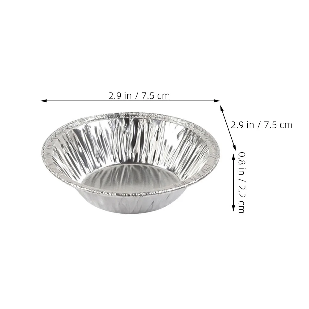 400 шт. тепловые контейнеры для пикника фольга форма яичного пирога формы торта