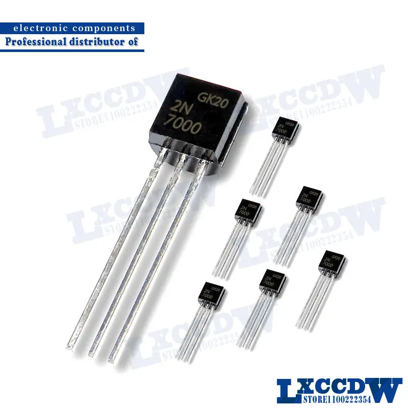 10 шт. 2N7000 TO92 TO-92 2N3819 2N4125 2N5060 2N5457 2N5458 2N5460 2N5484 2N5485 2N5486 2N5771 2N6027 2N6517
