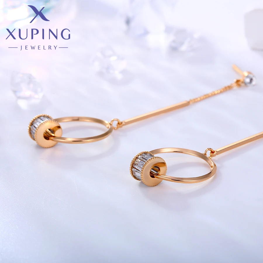 Женские серьги-подвески Xuping