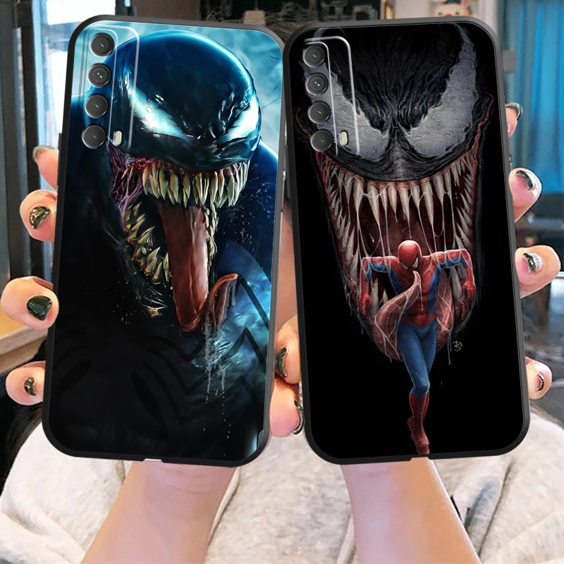 

Marvel Venom Phone Case For Huawei Honor 10 V10 10i 10 Lite 20 V20 20i 20 Lite 30S 30 Lite Pro Carcasa Silicone Cover Back