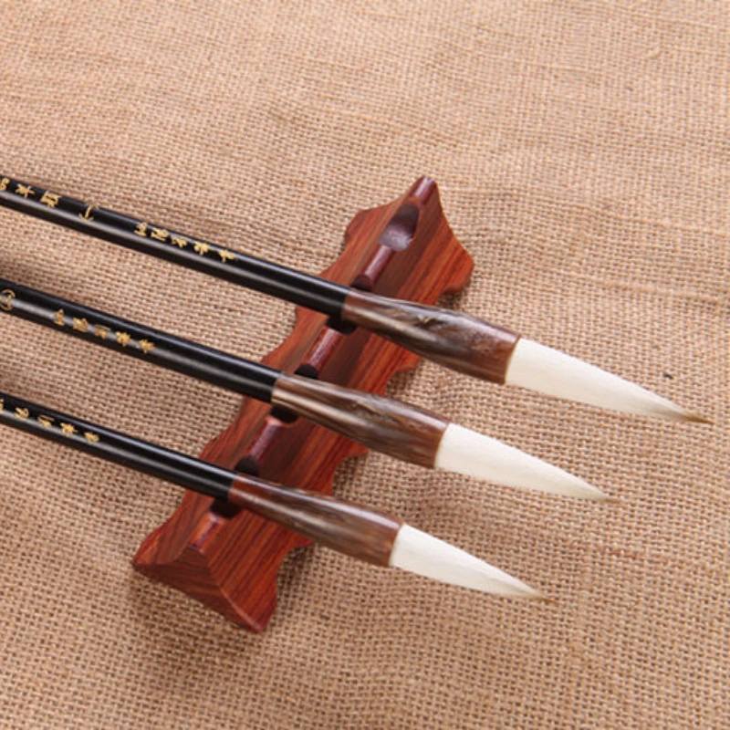 Ruyangliu Multiple Hair Brush Pen Chinese Painting Regular Script Calligraphy Brushes Set Traditional Chinese Painting Brushes