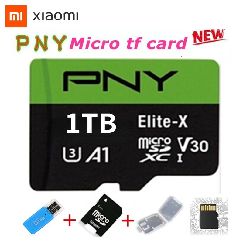 

Portable PNY High Speed 1TB 512GB 256GB USB Drive Micro SD Micro SDHC Micro SD SDHC Card 10 UHS-1 TF Memory Card + Card Reader