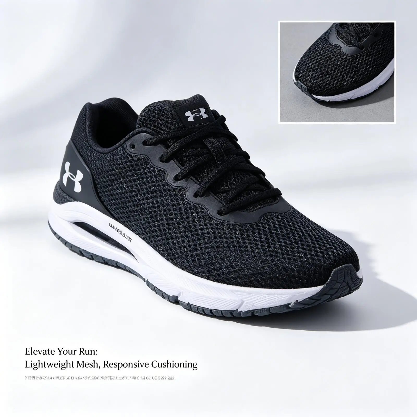 Фото Новые женские кроссовки Under Armour Ua Hovr Sonic 4 Cn для фитнеса и тренировок с амортизацией 3025225-001 №3