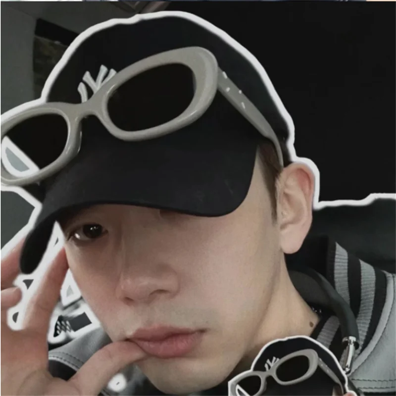 Винтажные солнцезащитные очки из ацетата и нейлона кошачий глаз женские