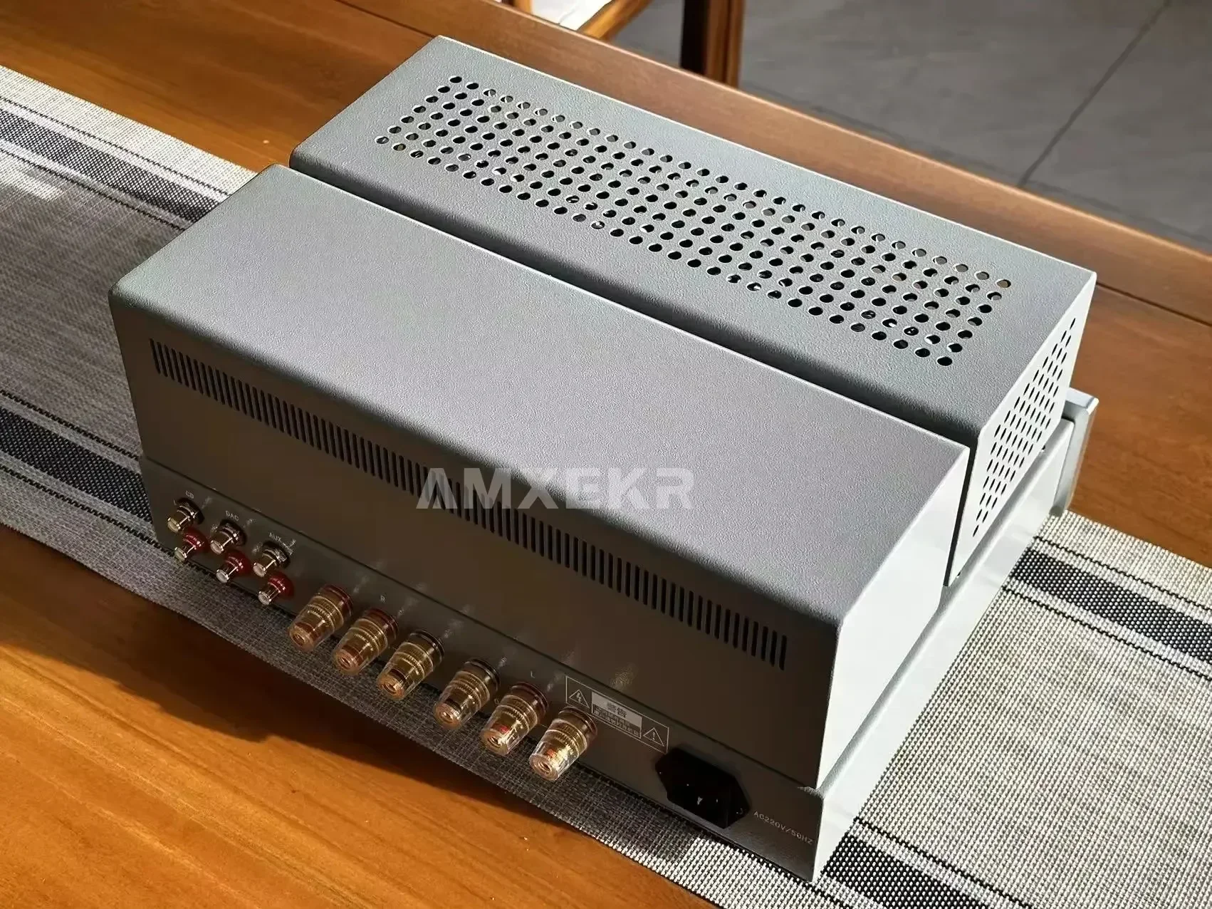 Двухтактный ламповый усилитель HIFI EXQUIS AIQIN 45 Втx2 класс A ручной работы с лесами OCK3