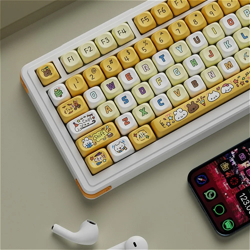 Счастливый выход небольшой полный набор колпачков для клавиатуры OQO