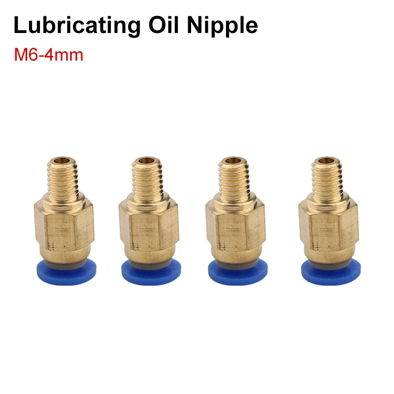 Прямое сопло 6 мм быстроразъемный адаптер для масляного горшка масло смазка