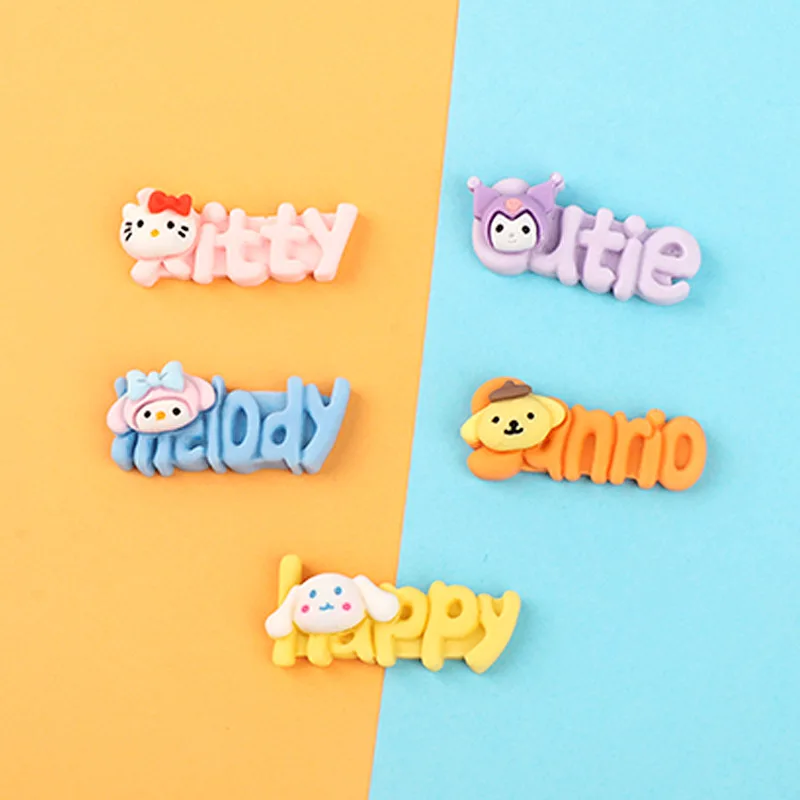 

10 шт. милые Мультяшные полимерные мини-буквы животных, Миниатюрные аксессуары, подвески с плоской задней стороной, материал для кукольного домика, скрапбукинг «сделай сам»