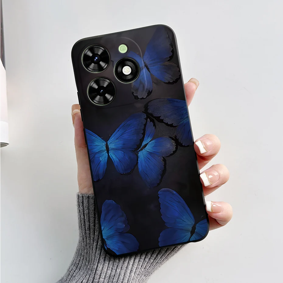 Креативная нишевая защита от падения для Tecno Spark Go 2024 модные чехлы телефона 20C