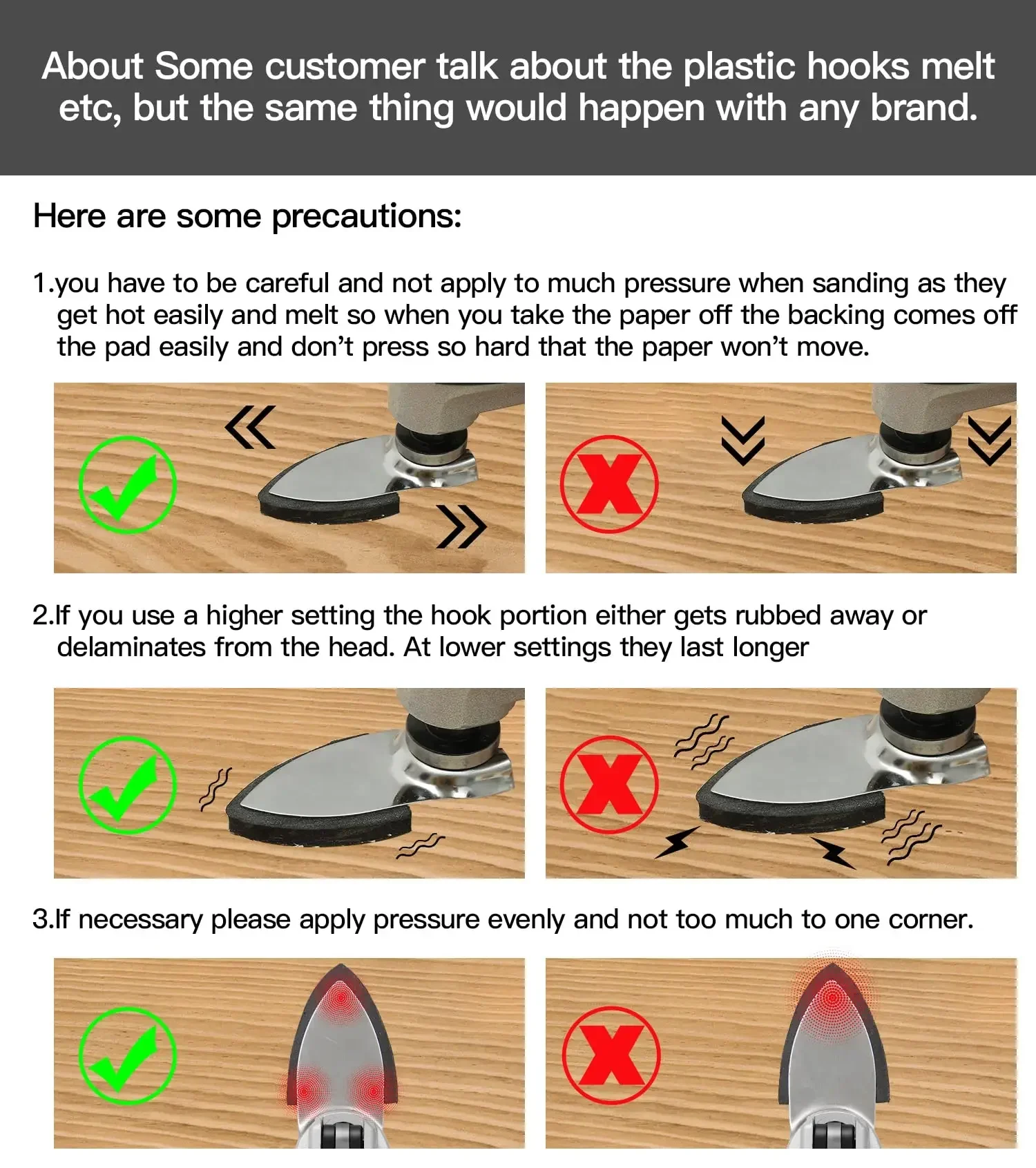 135 шт. Осциллирующий Инструмент наждачные подушки для пальцев наждачная бумага