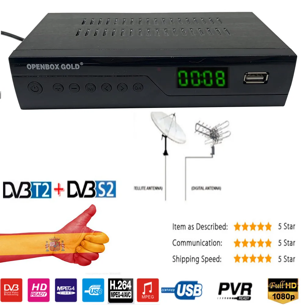 

Openbox Glob X9+ DVB-T2/S2 T2mi Digital Satellite Receiver FTA 1080p Decoder Tuner Mpeg4 WIFI Youtube STB TV Receiver