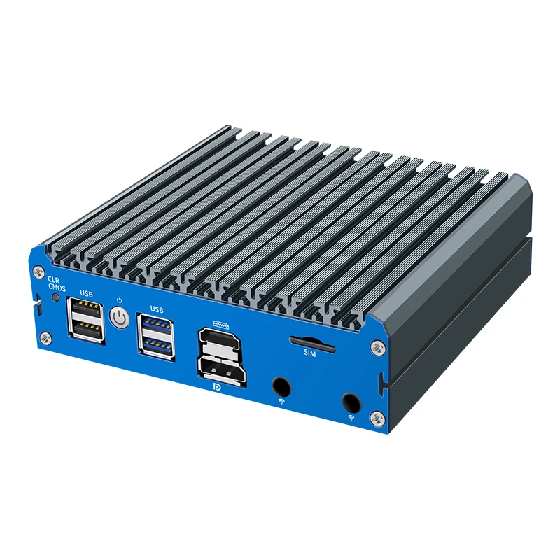Мини-роутер без вентилятора сервер 4*2 5G LAN Intel Celeron J4125 N6000 J6412 N100 HD DP pfSense