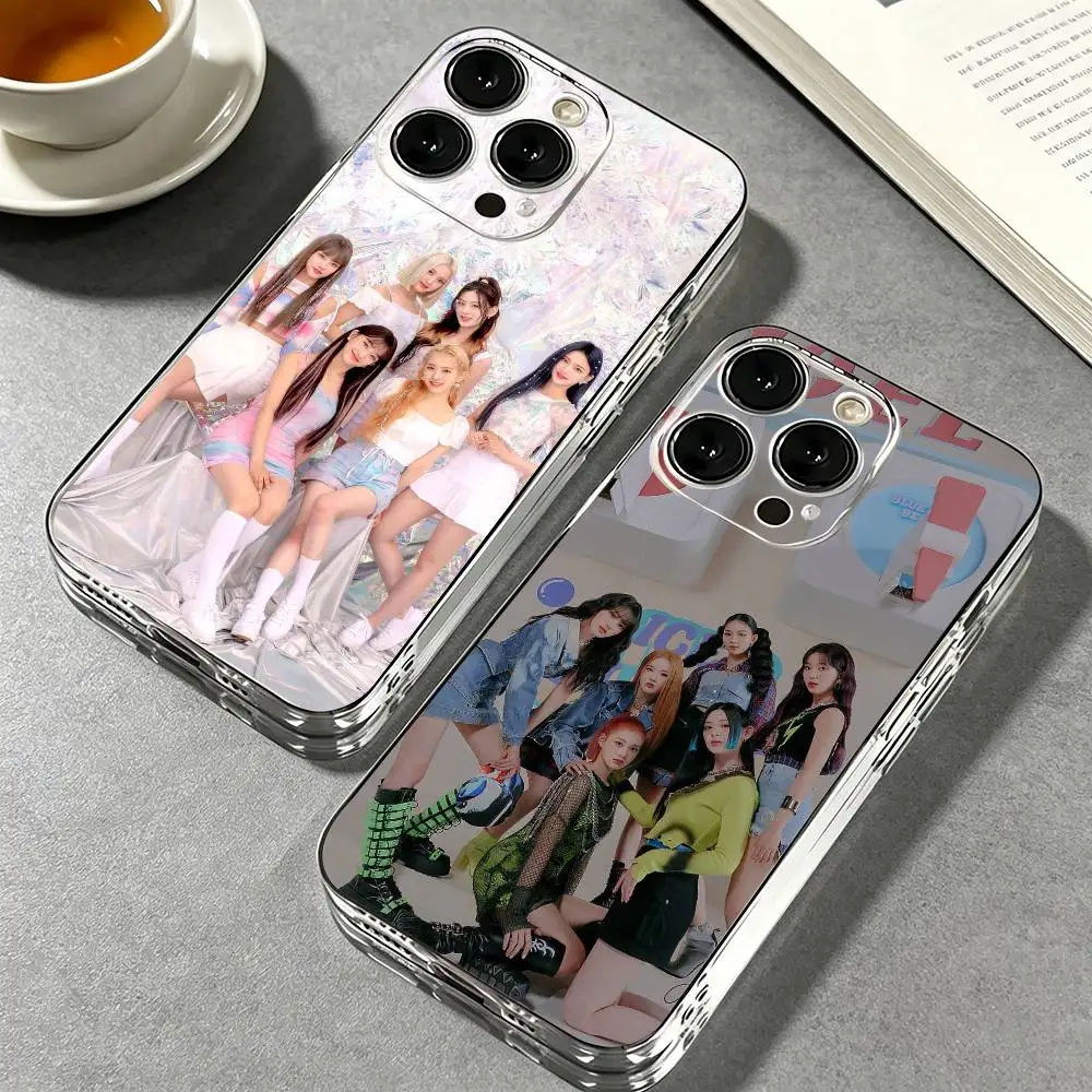 Фото Прекрасный уникальный чехол для телефона Lovely Idol S-STAYC Yoon для iPhone 17 16 15 11 12 14 13 Pro Max Mini 17E, противоударный, прозрачный №1