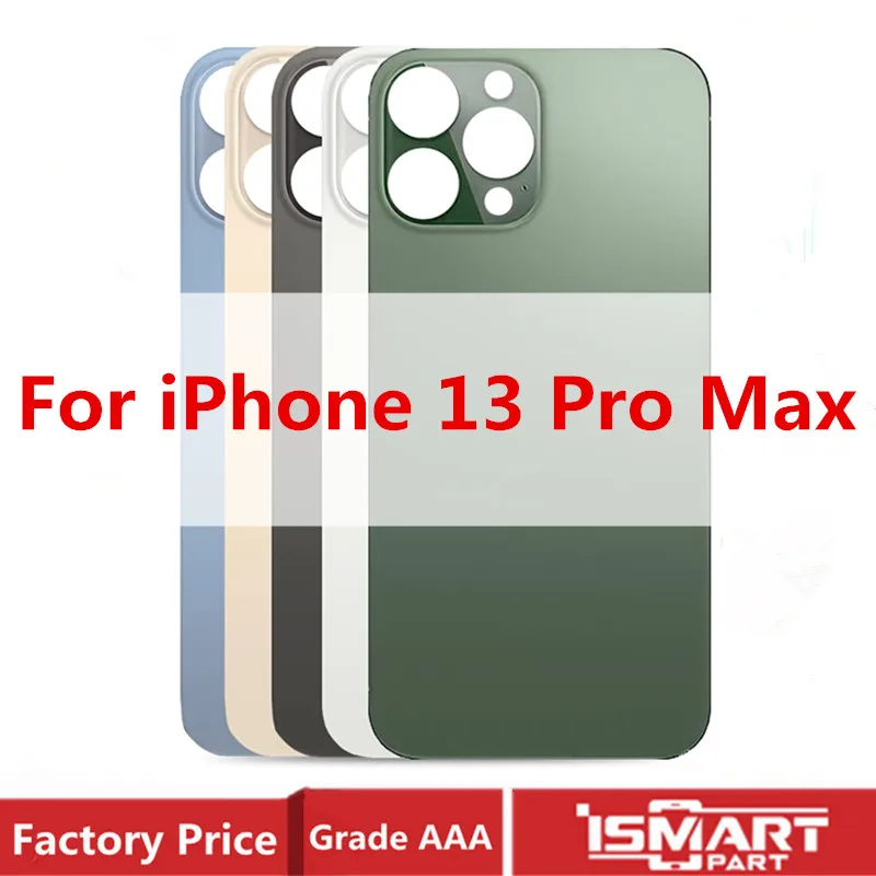 

Big Hole Back Glass For iPhone 13 Pro Max Battery Cover 13PM Rear Door Housing