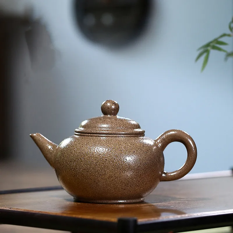 

Фиолетовый Глиняный Чайник Yixing, знаменитый фотографический чайник с фильтром Xishi, китайский аутентичный чайный набор Zisha, чайник, подарки на...