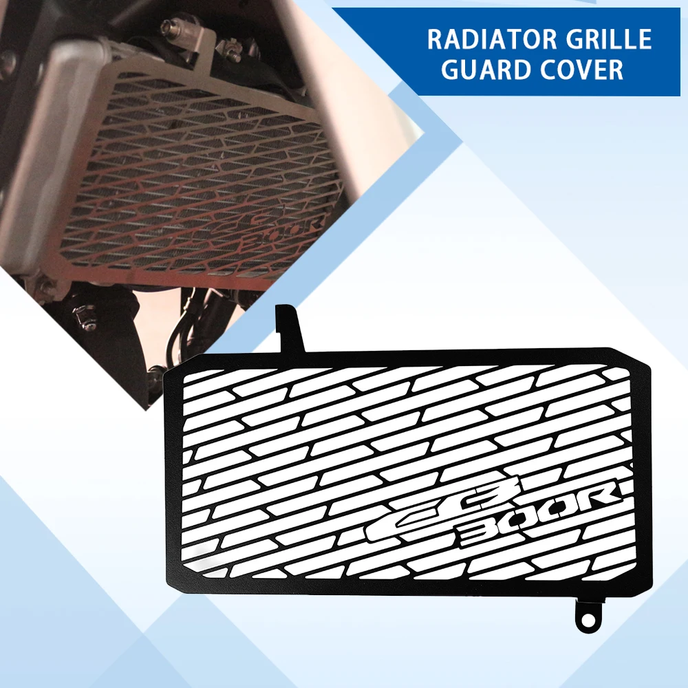 

Motorcycle Accessories FOR HONDA CB300R CB 300R CB300 R 2018 2019 2020 2021 CB Aluminium Radiator Grille Cover Guard Protection