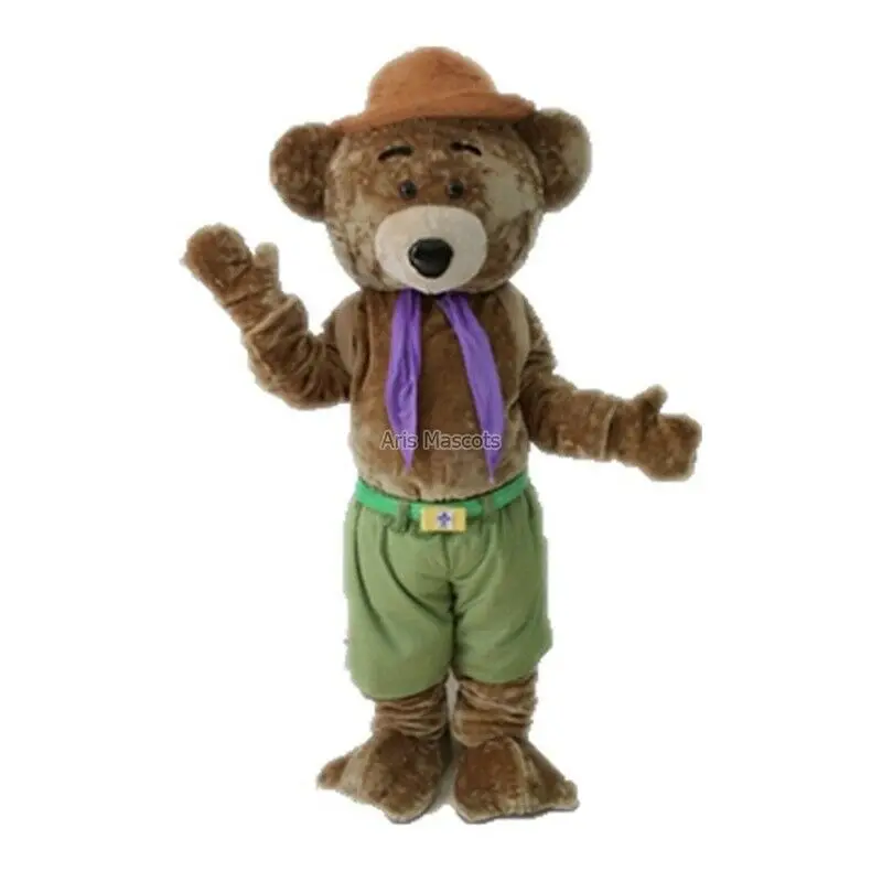 

Brown Bear Mascot Costume Cosplay Furry Suits Party Game Fursuit Cartoon Dress Outfits Carnival Halloween Easter Ad Apparel