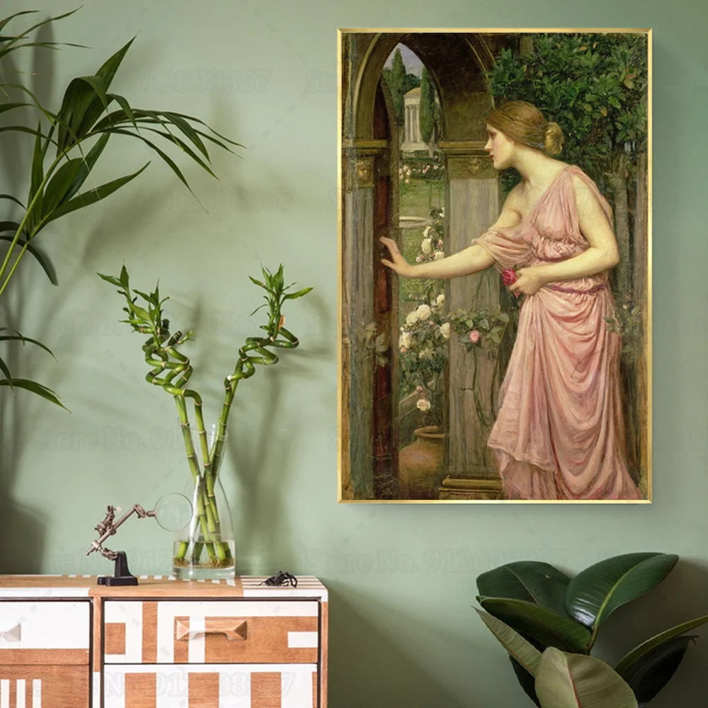 Картина на холсте вход в сад Купидона |