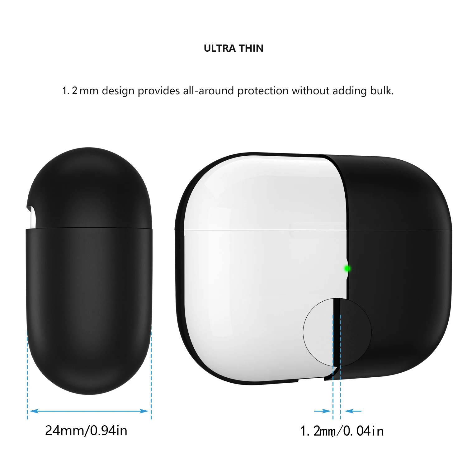 Силиконовый чехол для Apple 2021 New AirPods 3 защитный аксессуары беспроводных Bluetooth